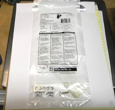 NEW SQUARE D PK4GTA  Grounding Bar Kit ,