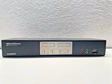 IOGEAR GCS1804 MiniView KVMP Switch Multimedia  NO POWER SUPPLY