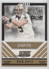 2016 Score Signal Callers Black Drew Brees #16 HOF 0w1