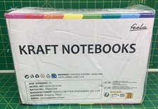 80 Pack College Ruled Composition Notebooks Bulk Case RSA5-8C10-80 A5 Kraft