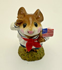 Wee Forest Folk Stars & Stripes M168 Annette Petersen 1990 *NEW* with Box WFF — photo 3