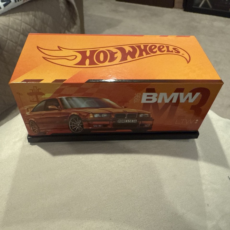 Hot Wheels RLC Exclusive 1995 BMW M3 LTW Arancione &ndash; Modello 1:64 Nuovo In Scatola &ndash; PREORDINE