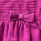 Gymboree 4T sweater dress sparkle plum knit party — photo 5