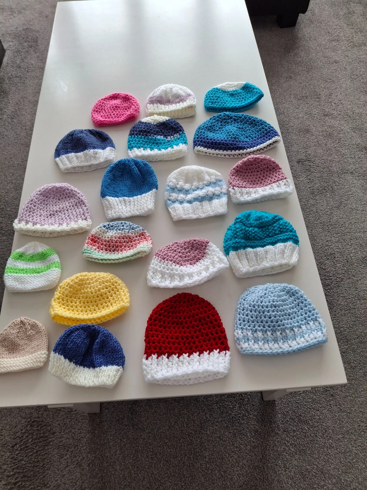 knitted and crochet baby hats 19
Opens in a new window or tab