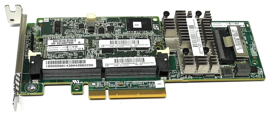 HP P440 PCIex8 12G SAS Smart Array RAID Controller 4GB FBWC Memory LP 749797-001 - Image 2 of 4