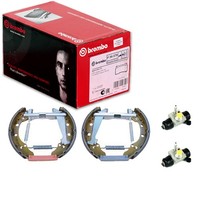 Brembo Bremsbacken Vormontiert Hinterachse Passend FÜR Seat Cordoba Ibiza Skoda