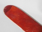 2- RANGS Australian Wooden Boomerangs  ONE LEFT-HANDED Pelican & RH Kookaburra — photo 7