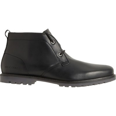 Cole Haan Midland Lug Chukka Boots Men Sz 9M Leather Black  display picture 1