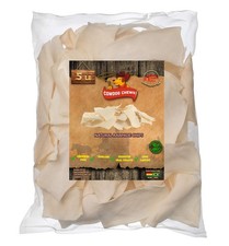 Natural Rawhide Chips   Premium Long-Lasting Dog Treats with Thick Cut Beef H...