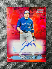 2024 Topps Stadium Club Chrome Joey Votto Red Refractor Auto #SCCA-JV /25 Jays