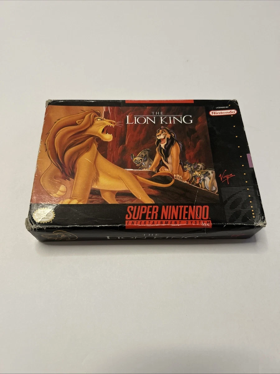 The Lion King Boxing Nintendo SNES Video Games for sale | eBay