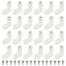 Kyuionty 30 Pcs L Shape Type PCB Board Mounting Feet, Insulated Spacer...