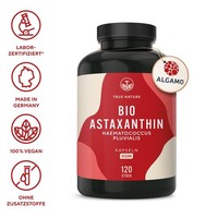 Bio Astaxanthin Kapseln 8Mg - Premium Markenrohstoff Algamo® - True Nature®