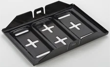 JEGS 10214 Steel Battery Tray Only