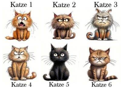 Bügelbild Bügelmotiv Katze Grumpy Cat Junge Baby Mädchen verschiedene Größen