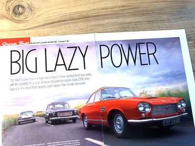 BRISTOL vs GORDON KEEBLE vs JENSEN - FRAMEABLE ART ORIGINAL CAR ROAD TEST REVIEW