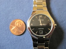 #605 ladys  stainless steel CONCORD mariner quartz   watch bracelet