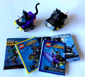 LEGO DC Comics Super Heroes 76061 Mighty Micros: Batman vs Catwoman no box