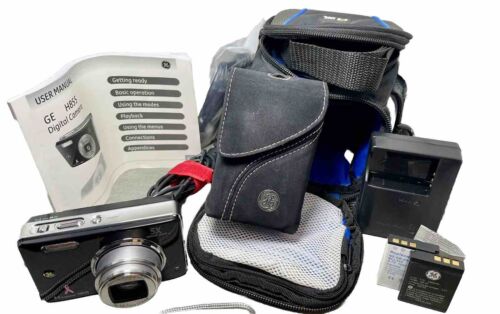 Fotocamera digitale testata GE H855 ottime condizioni 8 megapixel - BCA con custodia ed extra - Foto 1 di 6