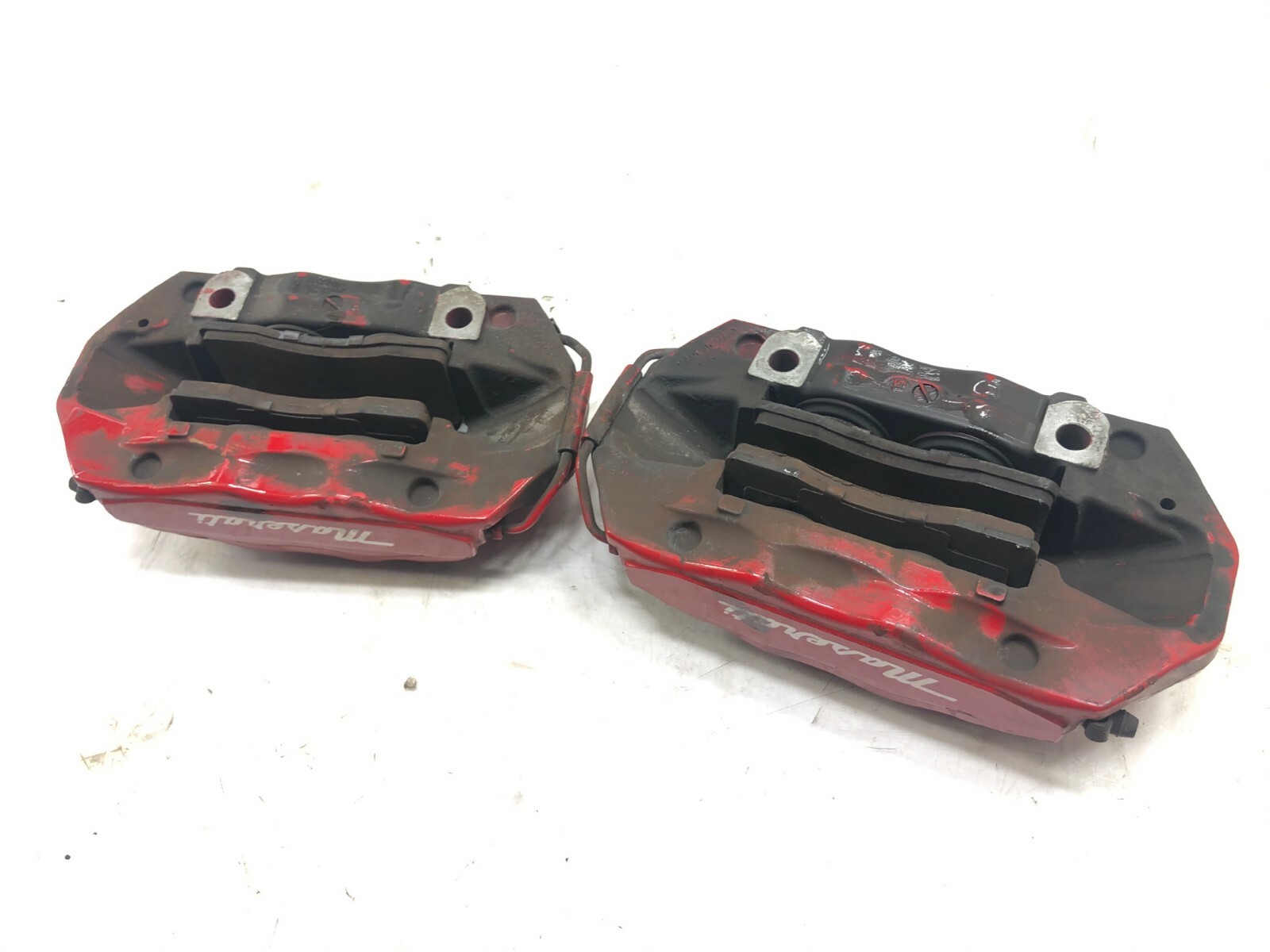 2014-2020 MASERATI GHIBLI FRONT BRAKE CALIPERS X2 OEM.