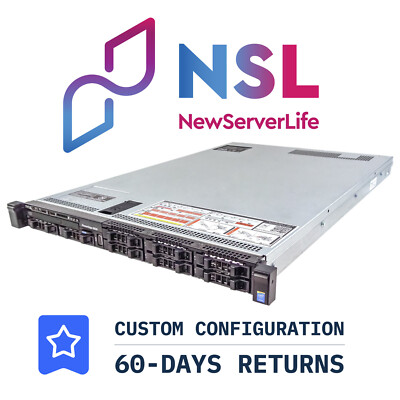 #ad DELL R630 Server 2x E5 2640v3 2.6GHz =16 Cores 64GB H730 2x 1.2TB SAS 4xRJ45 $668.00