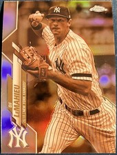 2020 Topps Chrome MLB Baseball Sepia Refractor Parallel #55 DJ LeMahieu