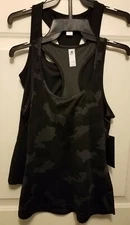 NEW 90 Degree by Reflex Women's 2 Pack Racerback Tank Tops Size Small $68 Retail