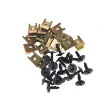 40 (20ea) Splash Shield Screw For Audi Fender Liner Bumper Under Cover N90974701