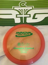 FLY GREEN DISC GOLF INNOVA ORANGE BLEND CHAMPION FIREBIRD DISTANCE DRIVER 173G