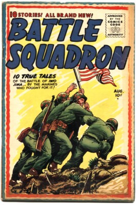 Battle Squadron #3  1955 - Key  -VG+ - Comic Book
