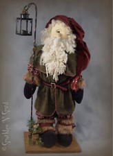 Cloth Folk Art Doll Pattern "Klaus" By Sparkles 'N' Spirit