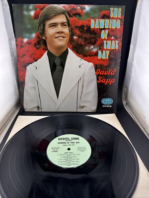1973 Orange Texas David Sapp The Dawning Of That Day Gospel Vinyl LP Record VG+