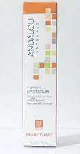 Andalou Naturals Luminous Eye Brightening Serum With Vitamin C - 0.6 Fl Oz, New
