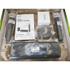 Shure NEW BLX288/PG58 For  Handheld Wireless Microphone System with 2 Microphone