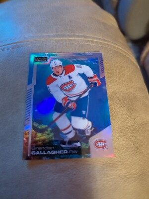 2020-21 O-Pee-Chee Platinum Aquamarine #128 Brendan Gallagher /499