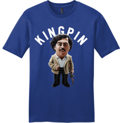 NEW Art Society x SWOD PABLO KINGPIN TOON Tee Shirt DEEP ROYAL SM-4XL MADE USA