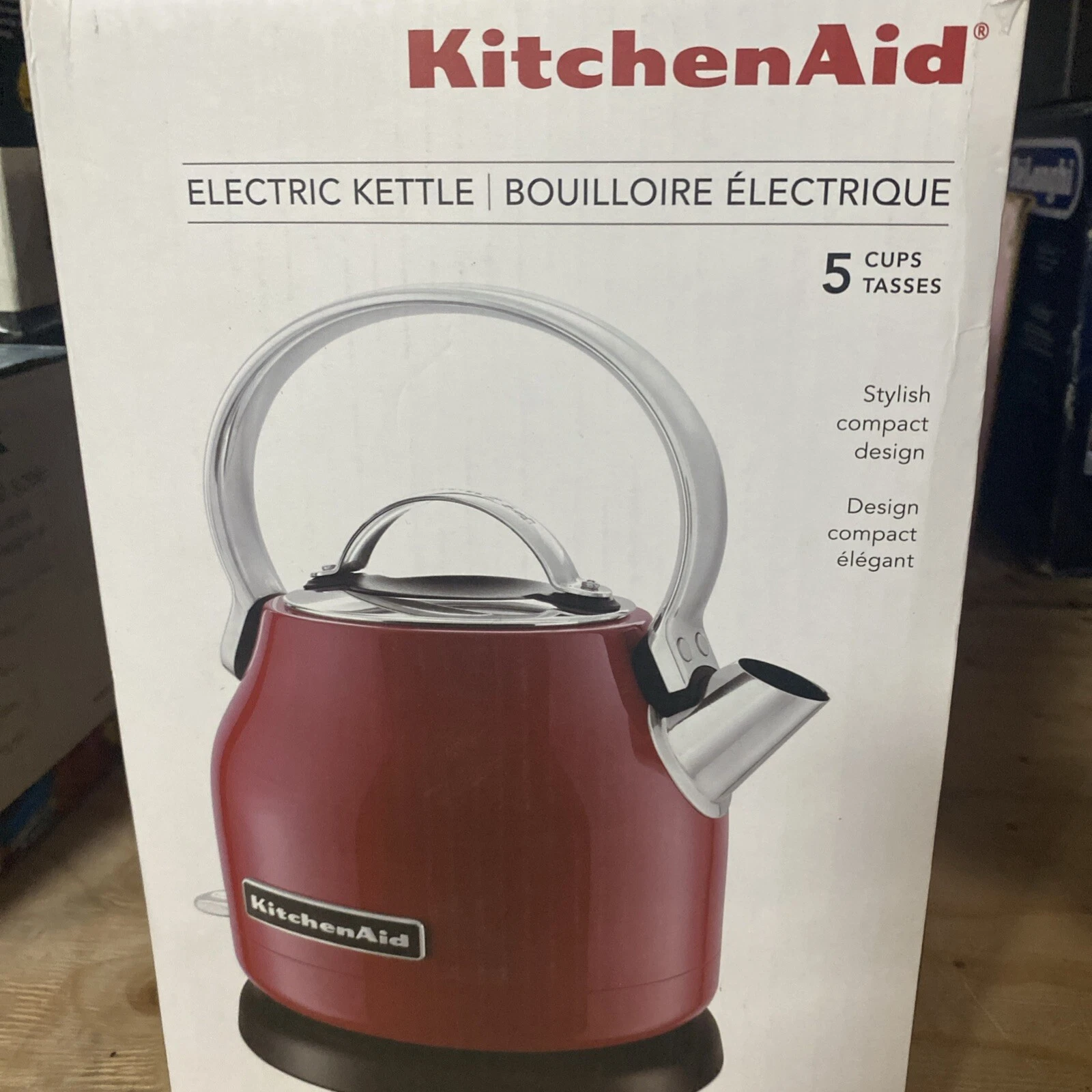KitchenAid KEK12222ER Electric Kettle Empire Red/Rouge Empire