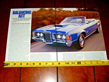 1971 Mercury Cougar Convertible Original 2005 Article