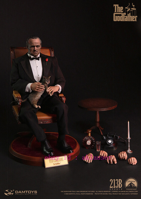 DAMTOYS The Godfather Vito Corleone Formal Action Figure - DMS032