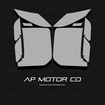 Fits Hyundai Palisade 23-24 Headlight Protection TPU PPF Pre-Cut Kit Ultra-Gloss