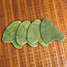Natural Jade Stone Gua Sha Board Massager Scraping Tool Facial Beauty Scraper