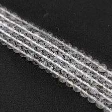 Wholesale 600pcs White Glass Round Charms Loose Beads 6MM 10 Strands