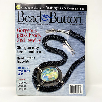 Bead & Button Magazine Issue No. 50 - August 2002 - Beadwork Designs/Patterns