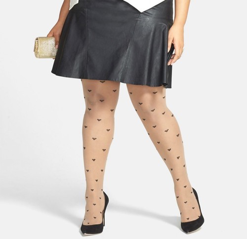 LOVELY CUTE PLUS Size LX 1X NUDE SHEER 