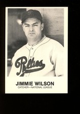 1983 TCMA Renata Galasso #216 Jimmie Wilson Philadelphia Phillies