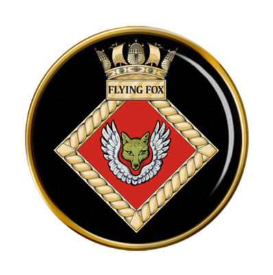 HMS Flying Fox, Royal Navy Anstecknadel