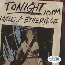Melissa Etheridge "No Way Out" AUTOGRAPH Signed CD Booklet + New CD B ACOA