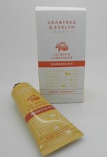 CRABTREE  EVELYN Citron  Coriander ENERGISING Hand Therapy 3.45 oz