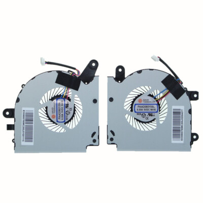 Laptop Cooling Fan for MSI GF75 Thin 8RC 8RD 9SC 9SD L&R