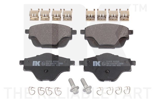 NK Bremsbelagsatz Scheibenbremse 221976 FüR SUV 5008 3008 Opel CitroËN Vauxhall-image